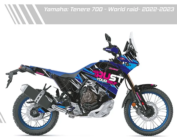 Kit déco protection Ténéré 700 WR ensemble