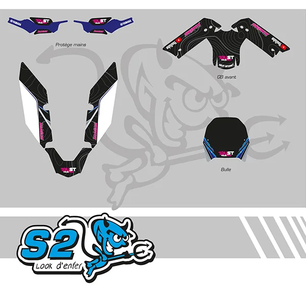 Kit déco protection Ténéré 700 WR éléments