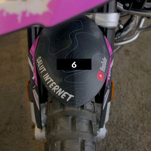 1250GS Adventure Kit déco et protection arrière
